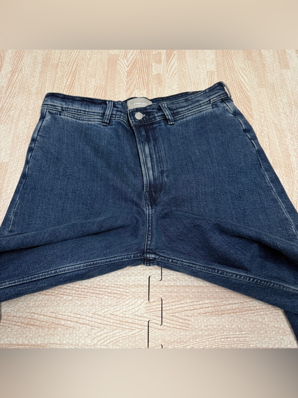Everlane Women’s The Mariner Wide Leg Baggy Jeans In Vintage Indigo Size 31 X 28 - Picture 9 of 13